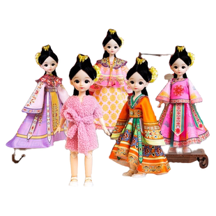30厘米可换装大号娃娃单个公主女孩服装设计玩具生日礼物女童