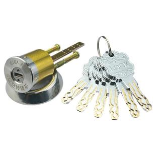 C级空转外装大门锁锁芯老式防盗门锁室内锁头木门铁门通用型锁芯