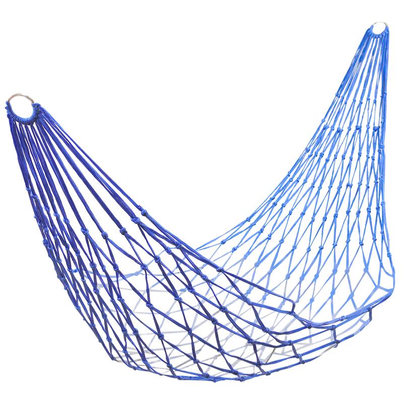 吊床户外秋千网状野外成人加粗尼龙绳室内家用寝室睡觉吊椅摇床