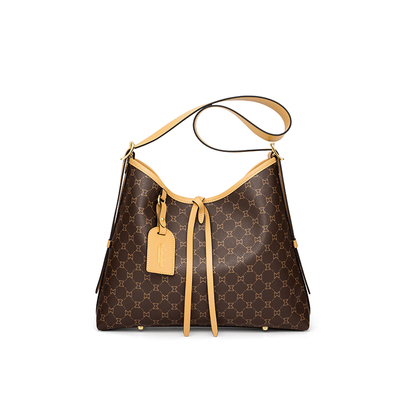 可露丽风老花托特包女包大容量