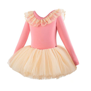 舞蹈服儿童女新款女孩芭蕾舞裙女童练功服中国舞幼儿体操服形体服