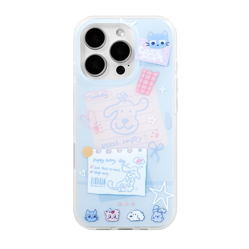 壳试验原创心情便利贴磁吸磨砂适用苹果16promax手机壳可爱卡通iPhone15pro14promax16pro防摔15promax13pro