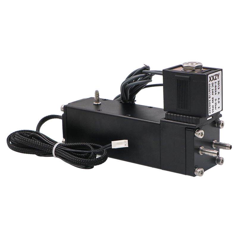 UV平板机电磁阀一体式金属二级墨盒 双出墨口电控负压墨盒 副墨瓶