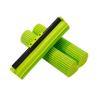 妙洁拖把通用拖把头卡槽式替换装墩布地拖头吸水海绵头胶绵拖布头