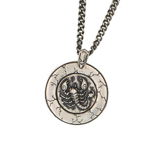 玉见敦煌十二星宫系列天蝎座S925银吊坠项链挂坠男女款送礼物新款