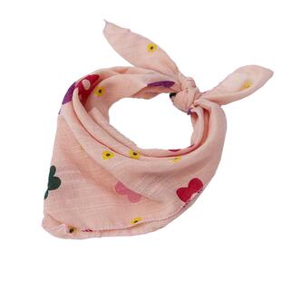 儿童围巾春夏可爱护颈棉麻宝宝丝巾女防风韩版围脖女童风婴儿纱巾