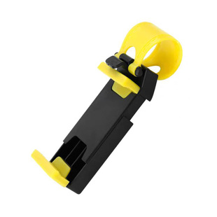 汽车方向盘手机夹车载手机架车用便携式中控手机支架耐磨稳固不掉