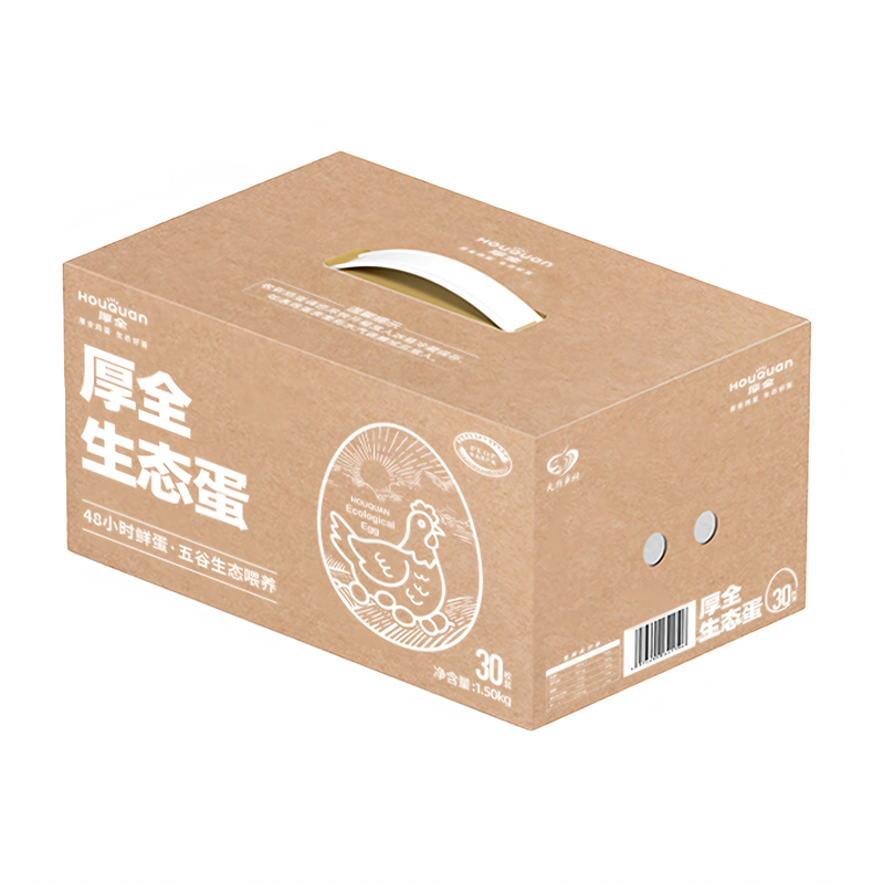厚全生态蛋30枚/1.5kg谷物鲜鸡蛋