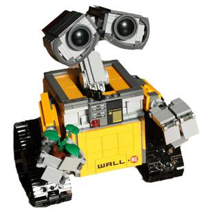 积木拼装玩具大电影瓦利机器人小颗粒益智拼装玩具模型男女孩礼物
