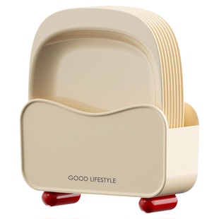 吐骨碟塑料食品级家用餐桌面桌上垃圾收纳吐骨头渣盘碟菜碟小盘子