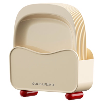 吐骨碟食品级带底座可微波小菜碟