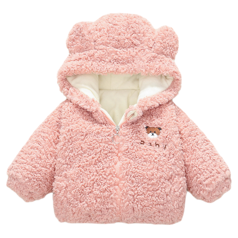 女童棉服冬装加绒儿童冬款外套