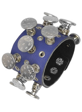 圆盘纽扣镂空工艺圆台绿朋克手链