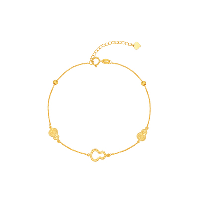 明牌珠宝福禄绵绵18K金手链