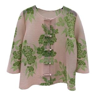 锦妃妈妈夏装套装秋装大码国风新中式中老年礼物大码端庄大气中年