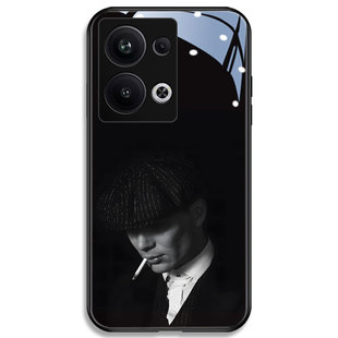 浴血黑帮适用oppofindx8ultra手机壳谢尔比x7新款reno14玻璃a5pro美剧r17小众x9创意一加ace5周边13T个性男款