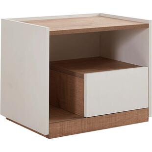 简约现代床头柜北欧极简卧室床边柜意式多功能床头储物柜边角几柜