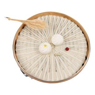 藤草蒸笼垫藤条蒸包垫藤编笼屉垫子蒸包子馒头垫仿草蒸笼布馒头垫