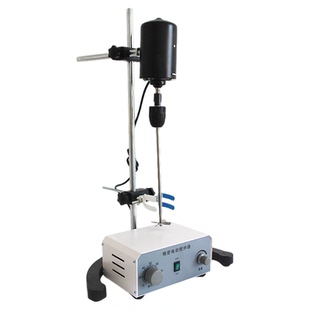 JJ-1型精密增力电动搅拌器实验室用调速测速洗衣液试剂100W搅拌机