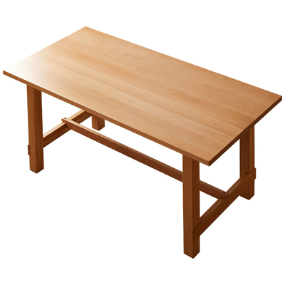 全实木大板桌工作台餐桌椅泽凡诺