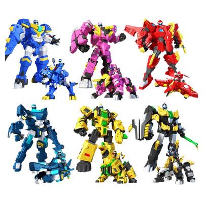 迷你特工队玩具之超级恐龙力量弗特提拉卡机甲男孩合体套装麦克斯