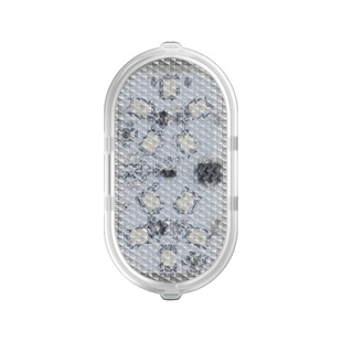 汽车门警示灯防撞led爆闪防追尾灯安全免接线车载开门感应改装饰