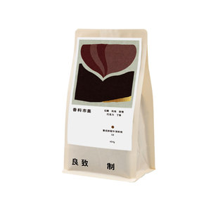良致【香料市集】也门摩卡曼特宁中深烘焙现磨意式拼配咖啡豆454g
