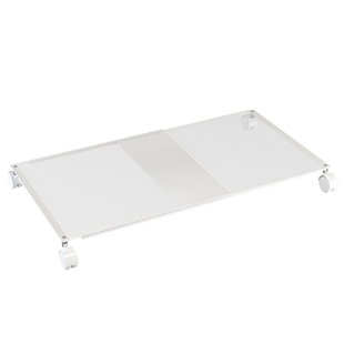 床底鞋架鞋子收纳移动板带轮可抽拉置物鞋托架滑轮宿舍神器省空间