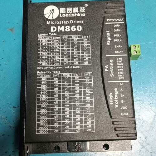 询拆机雷赛步进驱动器（DM860-500  一个）（MA860
