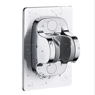 免打孔花洒支架强力承重可调节卫生间浴室淋浴喷头挂钩通用固定座