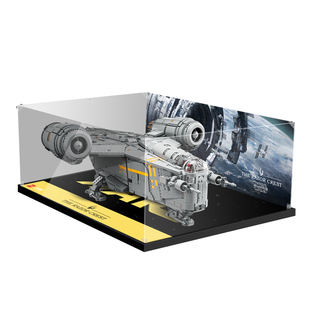 适用乐高75331星球大战剃刀冠号模型展示盒亚克力收纳盒防尘罩子