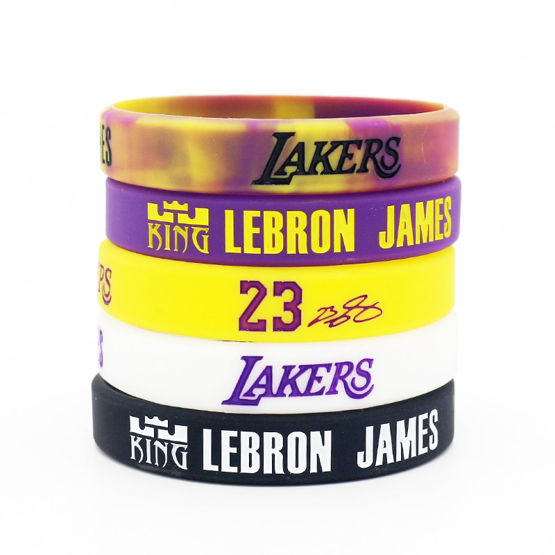 nba湖人詹姆斯骑士勒布朗6号手环
