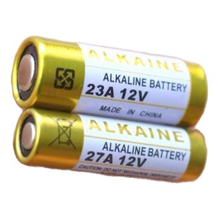 23A 12V锂电池大全12v23a电动车库卷帘门铃23a12v遥控器小号27a
