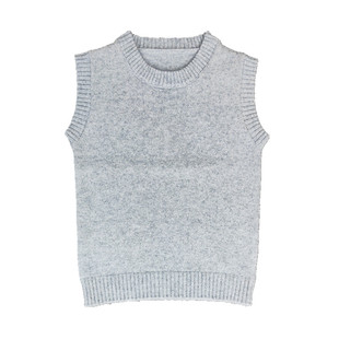 儿童羊绒马甲保暖加厚男童女童羊毛背心套头秋冬毛衣小孩坎肩定制