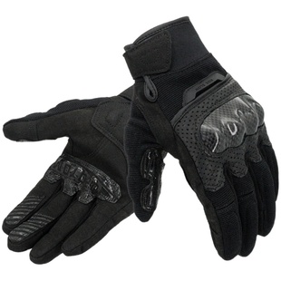 骑士网摩托车手套摩托骑行手套机车手套夏季机车加厚碳纤触屏风芒