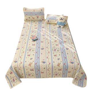 金号纯棉床盖新款四季通用榻榻米专用炕单单件铺床绗缝夹棉床单罩