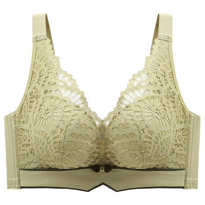 幸福狐狸薄款收副乳文胸