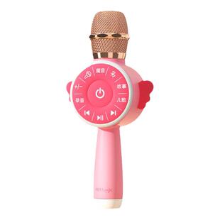 猫贝乐话筒音响一体麦克风小卡拉ok唱歌回声宝宝儿童玩具新年礼物