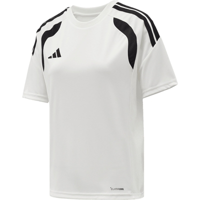 滔搏adidas阿迪达斯儿童运动球衣休闲短袖T恤KB1312