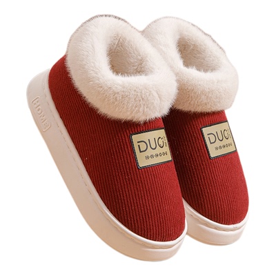 棉拖鞋女士冬季室内家居加绒外穿