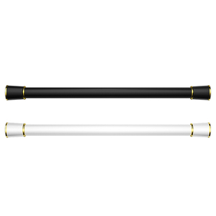 免打孔伸缩杆窗帘杆轨道安装挂勾隔断窗帘支架晾衣杆子撑杆罗马杆