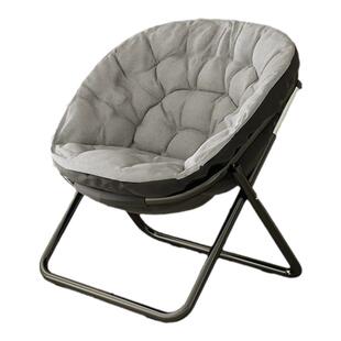 躺椅2025新款月亮椅懒人沙发阳台户外靠背可坐可躺折叠午休窝窝椅