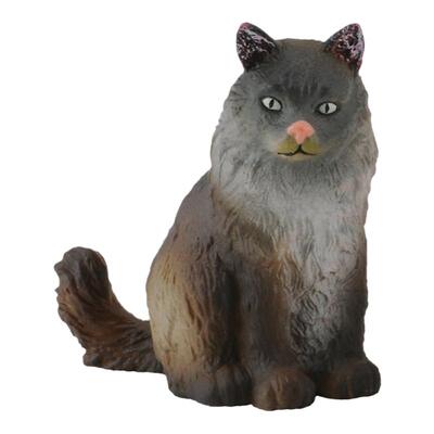 【88327挪威森林猫 】CollectA官方授权正版动物模型早教玩具