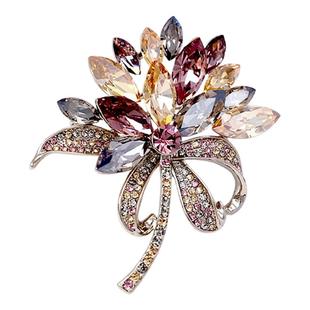 高级感轻奢花朵胸针配大衣高端精致时尚毛衣别针配饰小众设计胸花