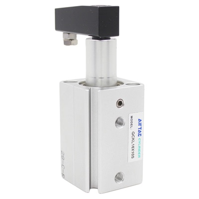 假一赔十-亚德客QCK回转夹紧气缸