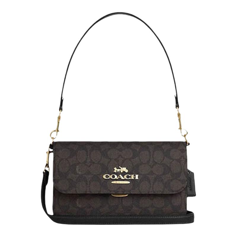 【自营】COACH/蔻驰女士手提单肩斜挎包礼物送礼女包手提包/小包