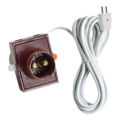 适用于卡口灯泡的带线灯头