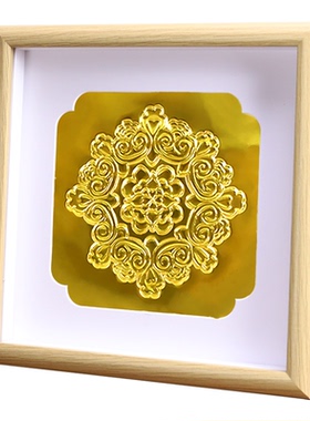 仿錾刻浮雕画锡纸画手工DIY材料