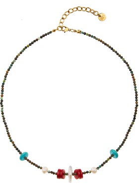 巴洛克铃铛项链自然论珍珠