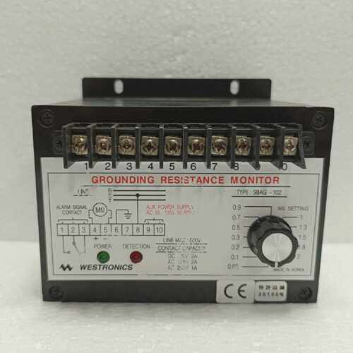 Westronics SBAG-102 Grounding Resistance Monitor 690V 110VAC